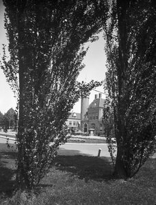 400214 Gezicht op het postkantoor (Het Rond 6) te Zeist.